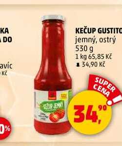 KEČUP GUSTITO, 530 g 