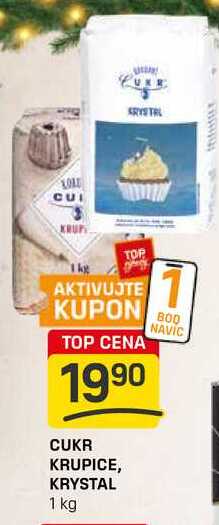 CUKR KRUPICE, KRYSTAL 1 kg 