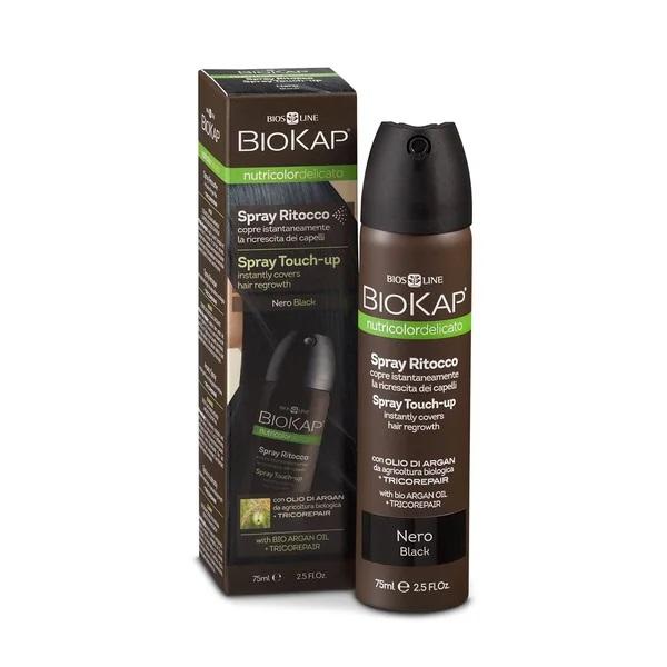 Biokap Spray Touch up Černý krycí sprej 75 ml