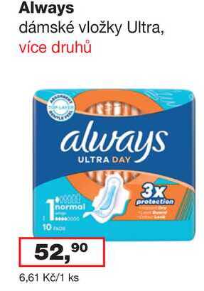 Always dámské vložky Ultra