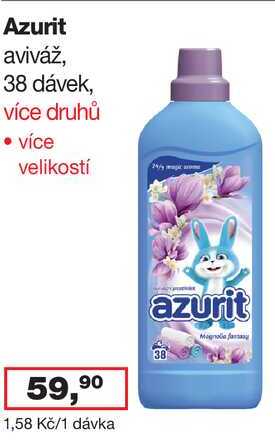 Azurit aviváž, 38 dávek, více druhů