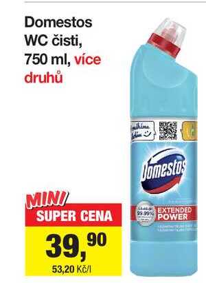 Domestos WC čistič 750 ml