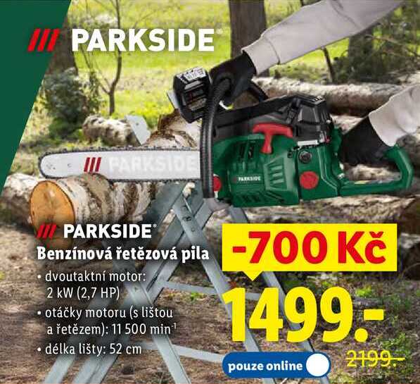 Benzínová řetězová pila