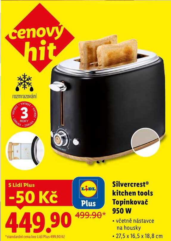 Silvercrest kitchen tools Topinkovač 950 W 