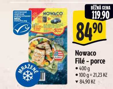  Nowaco Filé - porce 400g 