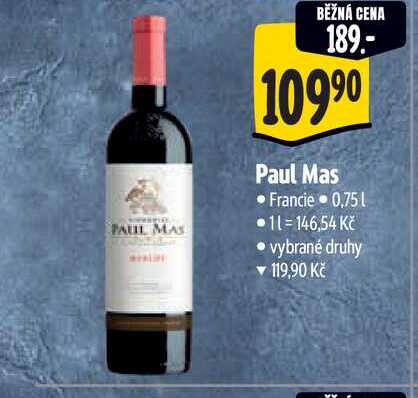   Paul Mas 0,75  l