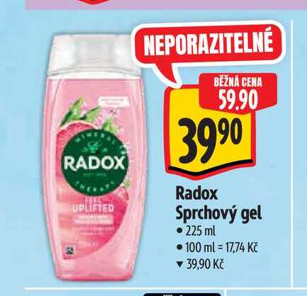 Radox Sprchový gel • 225 ml