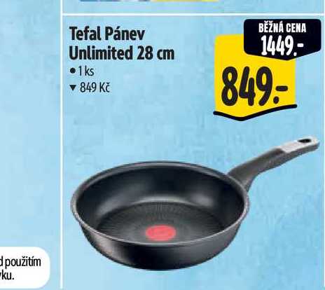   Tefal Pánev Unlimited 28 cm  