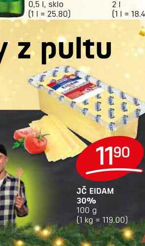 JČ EIDAM 30% 100 g 