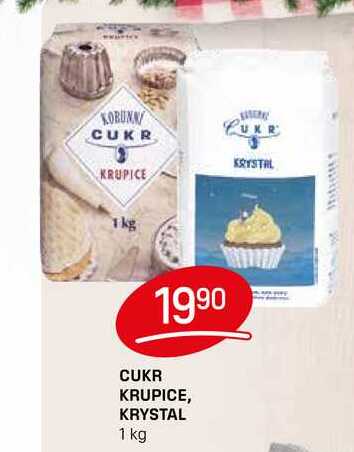 CUKR KRYSTAL KRUPICE 1 kg