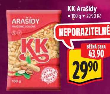 KK Arašídy, 100 g 