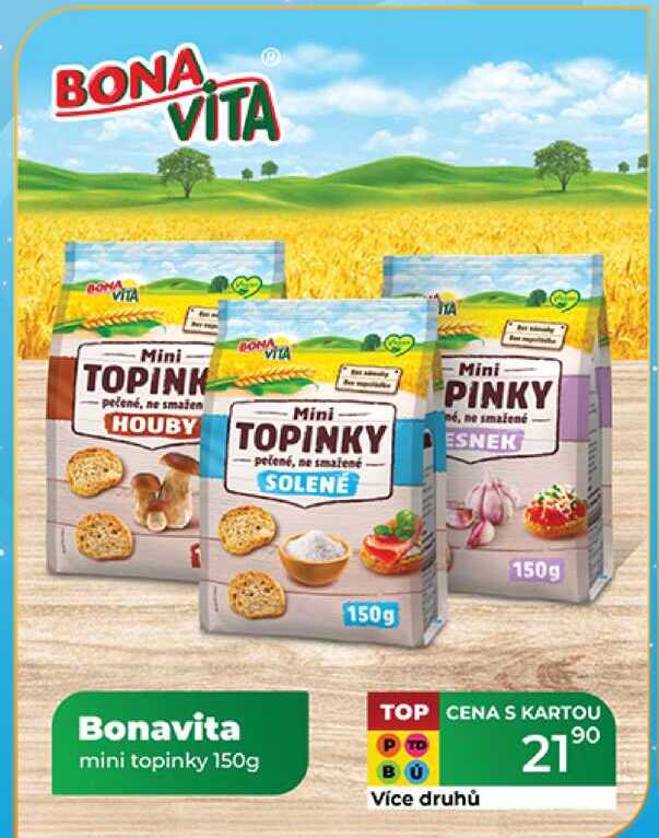 Bonavita mini topinky 150g 