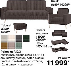 Pohovka RIGO