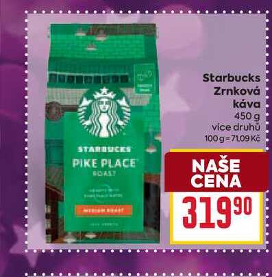Starbucks Zrnková Káva 450 g 