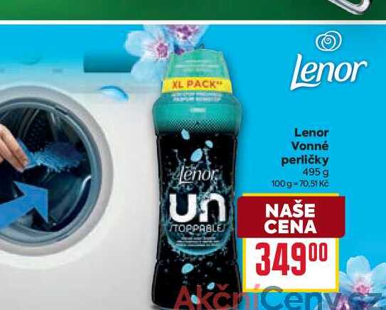Lenor Vonné perličky 495 g 