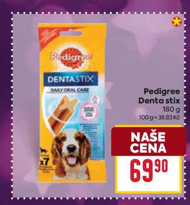 Pedigree Denta stix 180 g