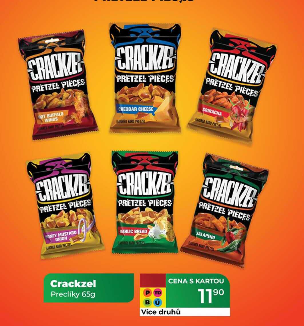 Crackzel Preclíky 65g