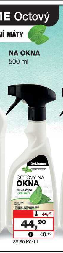 BALHOME NA OKNA 500ml Barvy a laky drogerie 