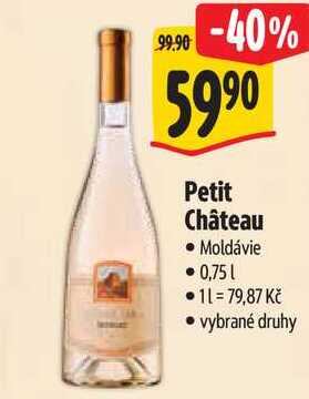 Petit Château, ,075 l