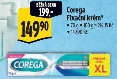Corega Fixační krém, 70 g Albert