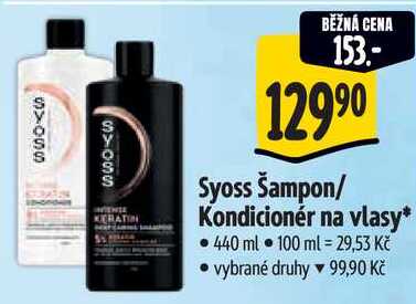 Syoss Šampon na vlasy, 440 ml 