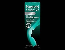 Nasivin® Sensitive 0,5 mg/ml nosní sprej, roztok 10 ml