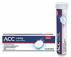 ACC® LONG 600 mg 20 šumivých tablet