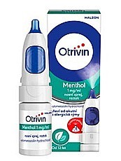 Otrivin Menthol 1 mg/ml nosní sprej, roztok 10 ml
