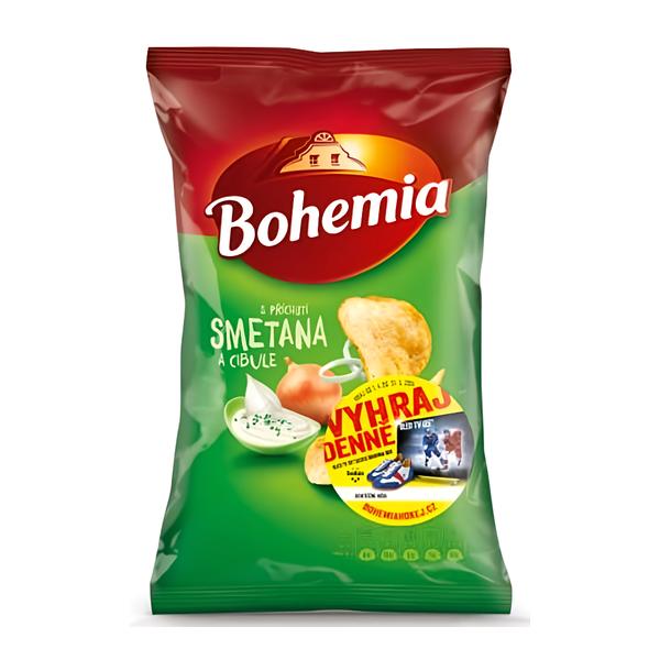 Bohemia Chips smetana a cibule