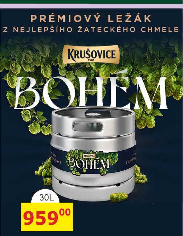 KRUŠOVICE BOHÉM  30l