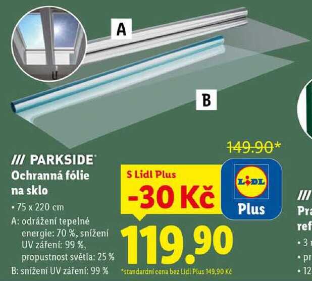 Ochranná fólie na sklo 