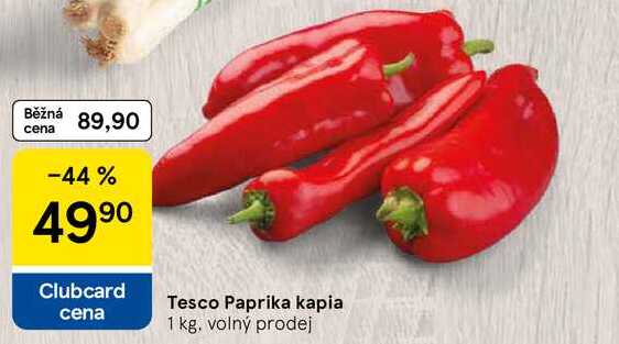 Tesco Paprika kapia, 1 kg