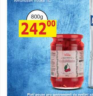 Koktejlové třešně 800g