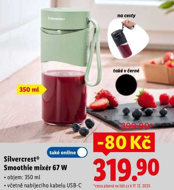 Silvercrest Smoothie mixér 67 W 