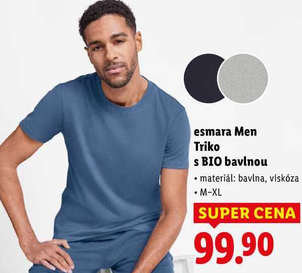 esmara Men Triko S BIO bavlnou 