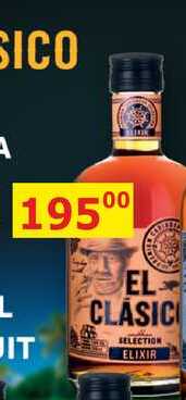 El Clásico Elixír 0,5l 30%
