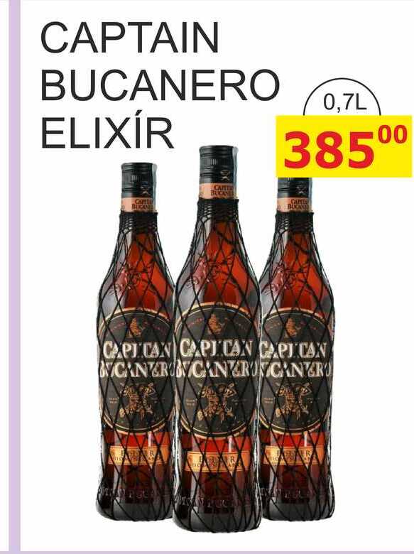 CAPTAIN BUCANERO ELIXÍR 0,7L 