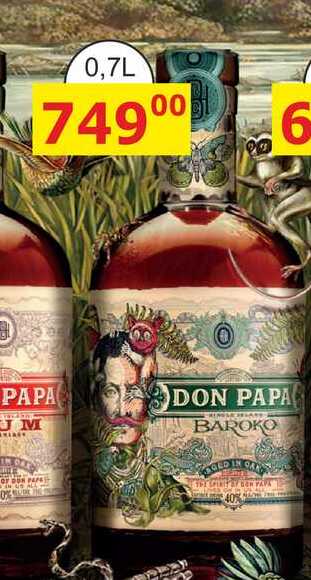 Don Papa Baroko 0,7l 40%