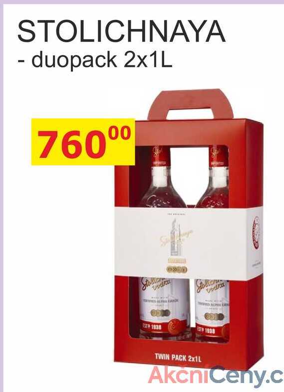 STOLICHNAYA - duopack 2x1L 