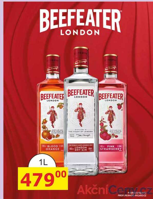 Beefeater London dry gin 1L