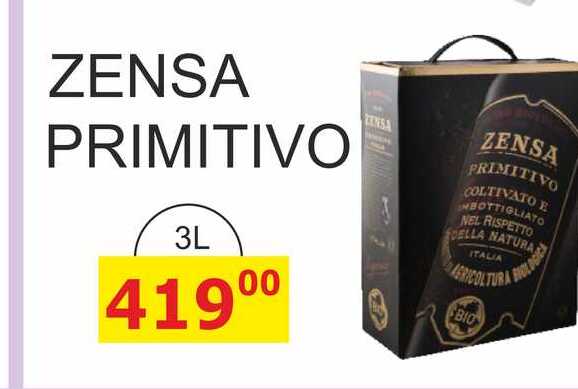 ZENSA PRIMITIVO 3L 