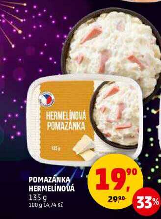 POMAZÁNKA HERMELÍNOVÁ, 135 g 