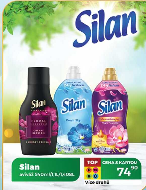 Silan aviváž 540ml/1,1L/1,408L