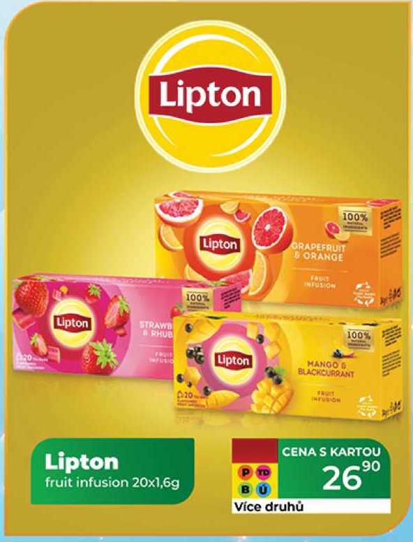 Lipton fruit infusion 20x1,6g