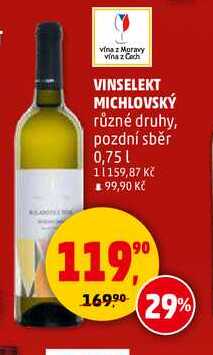 VINSELEKT MICHLOVSKÝ, 0,75 l