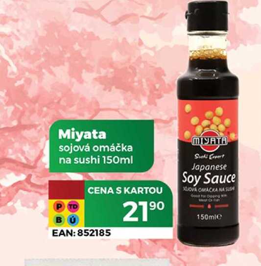 Miyata sojová omáčka na sushi 150ml  