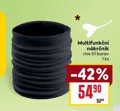 Multifunkční nákrčník mix tří barev 1ks