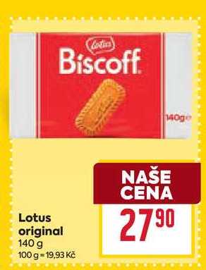 Lotus original 140 g