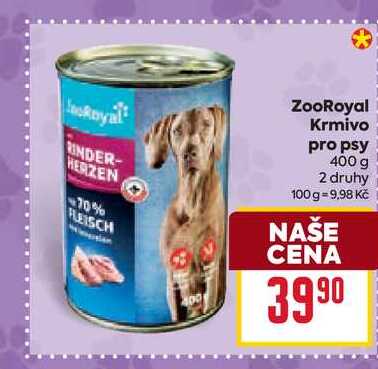 ZooRoyal Krmivo pro psy 400 g