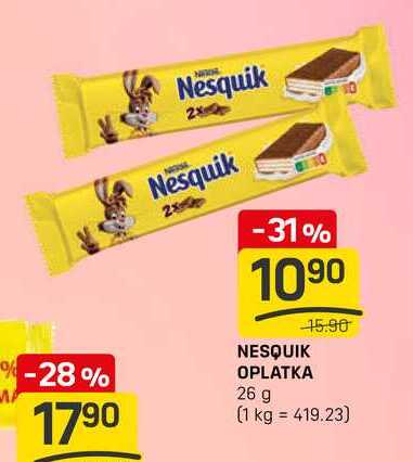 NESQUIK OPLATKA 26 g 